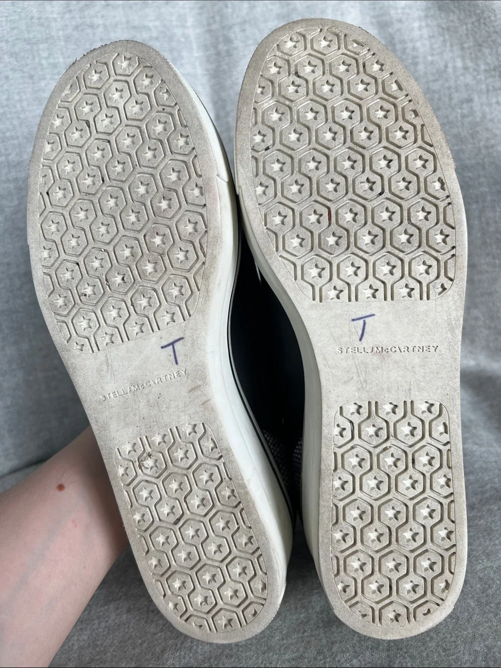 Stella McCartney Binx Star Platform Slip-On Sneaker Size 41
